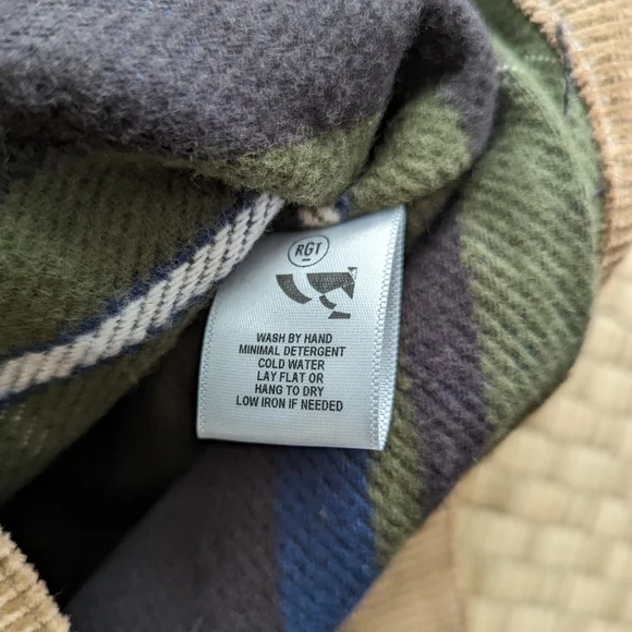 BRAND NEW RGT Rogue Territory Lined Corduroy Supply Jacket Tan Mens Size XL $425 - Picture 4 of 7